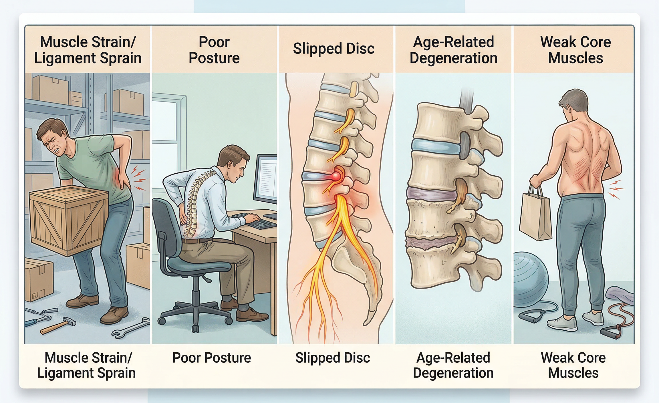 Common Causes of Lower Back Pain